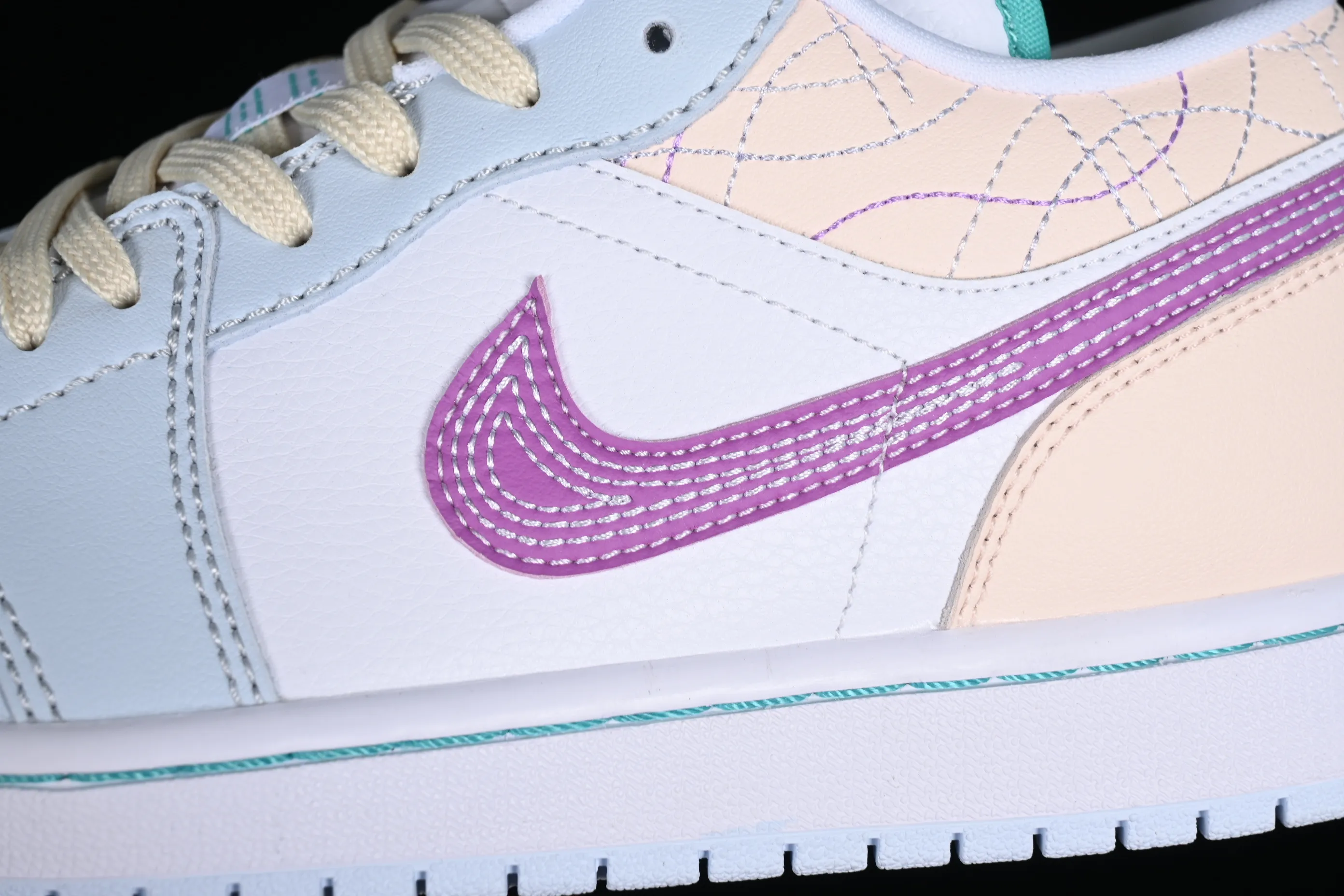 All categories Air Jordan Jordan series basketball shoes Air Jordan 1 Low Air Jordan 1 Low AJ1 Joe 1 embroidery low-top cultural casual sneakers FV3623-151